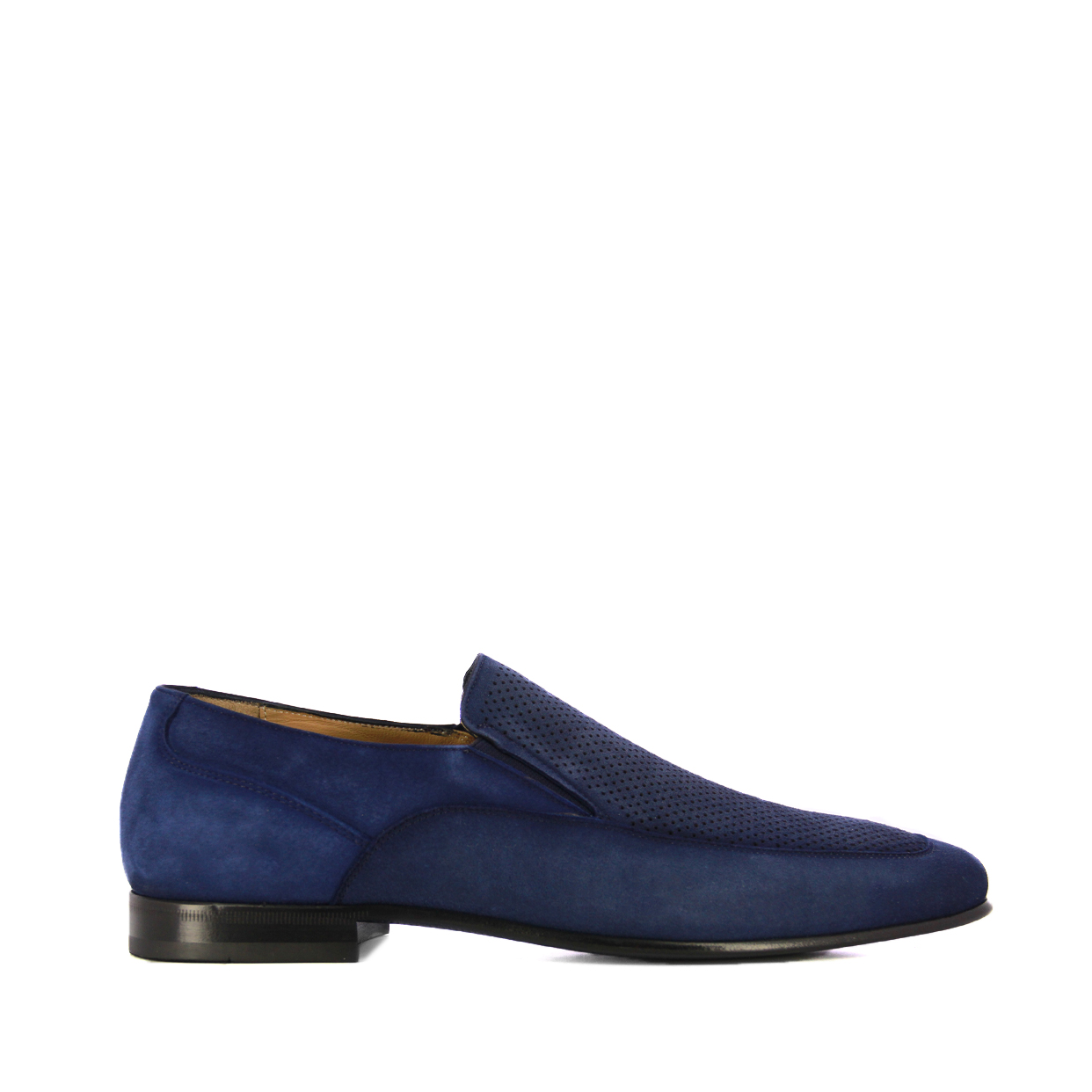 Suede Stride Loafer -Royal Blue