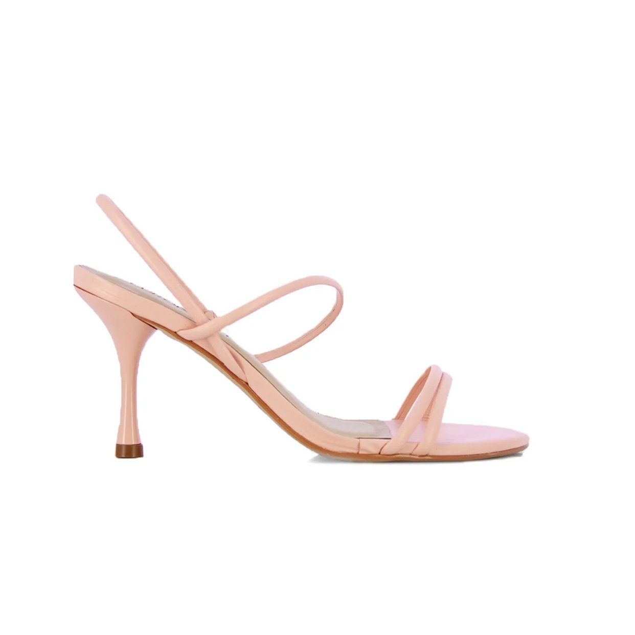 Strappy Slingback Sandal -Peach