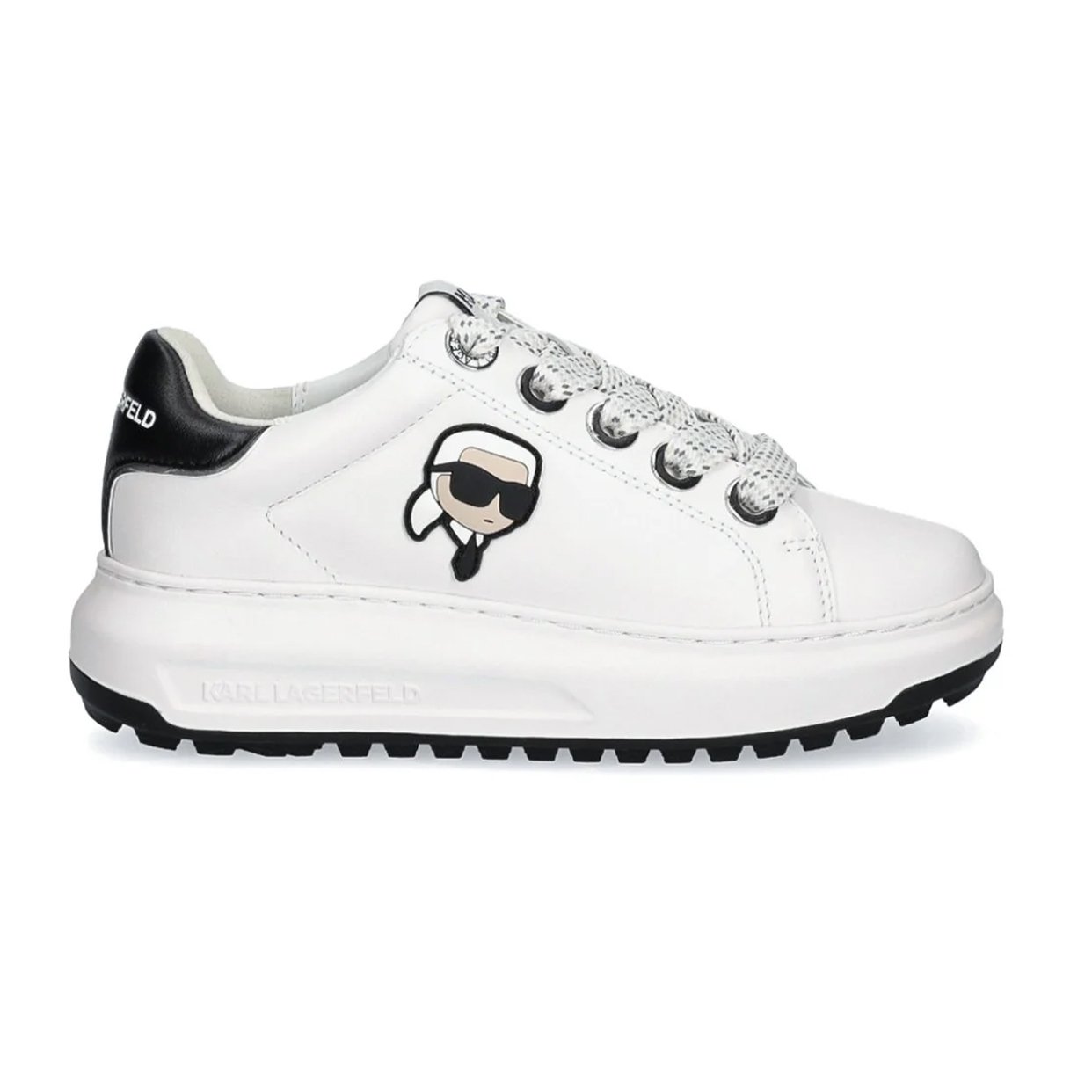 Ikon NFT Kapri Lug Sneakers -White