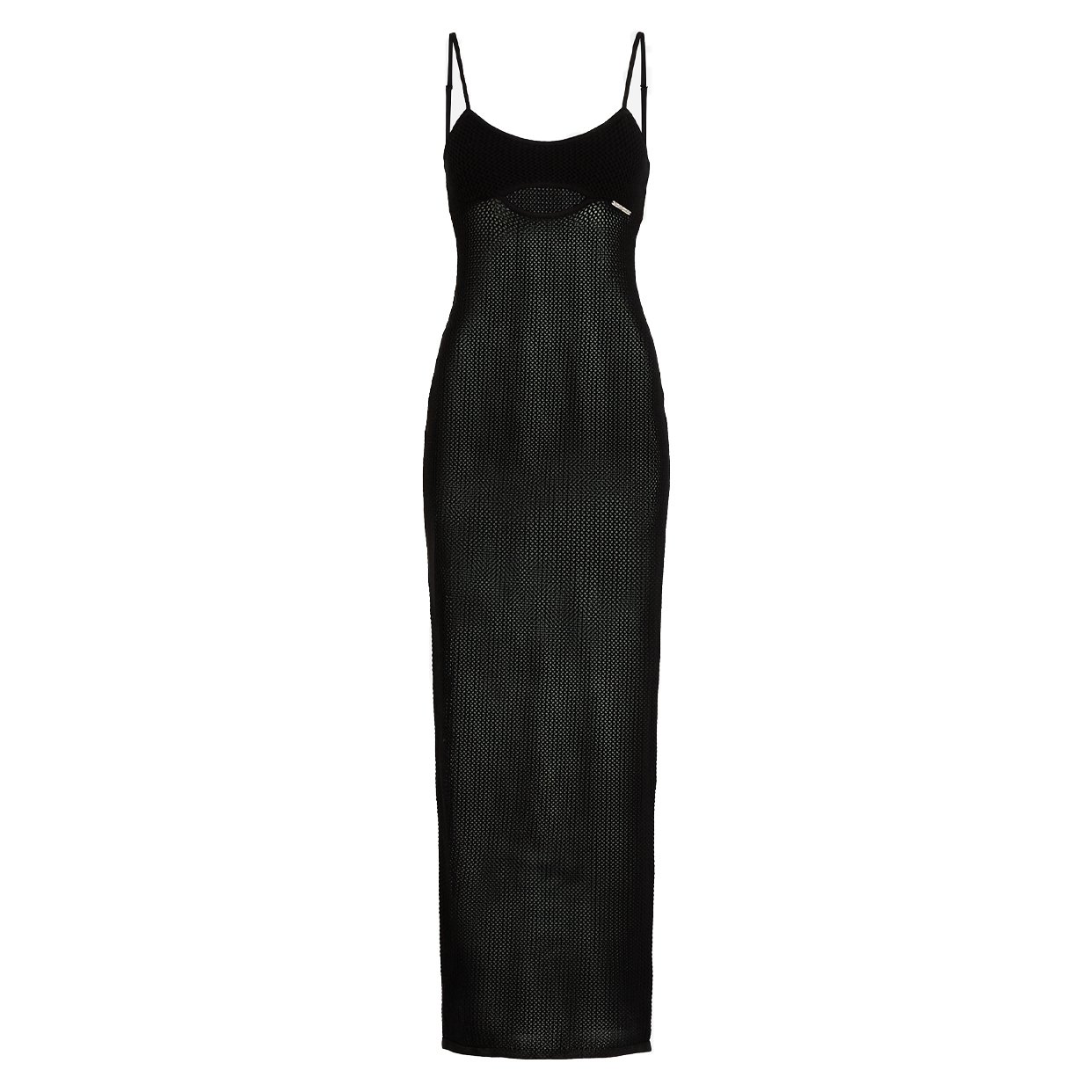 Crochet Beach Dress -Black