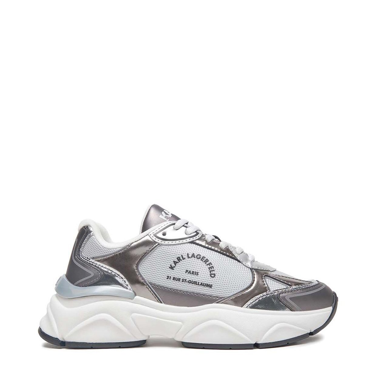 Rue St-Guillaume Komet Low Sneaker -Silver