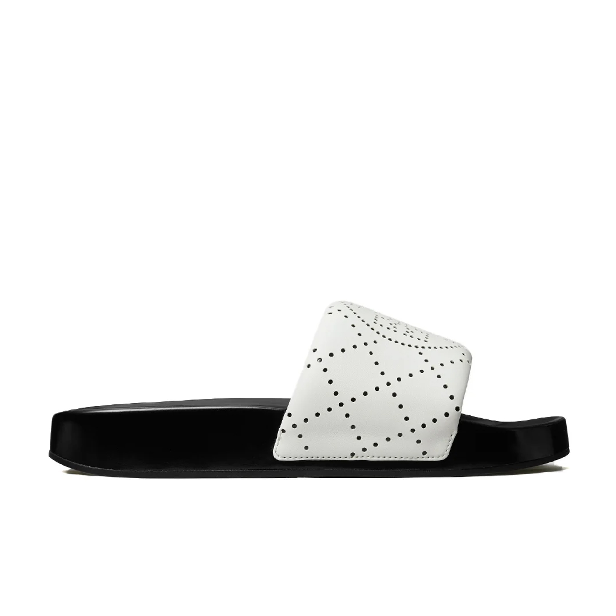 Double T Pool Slide -White/Black