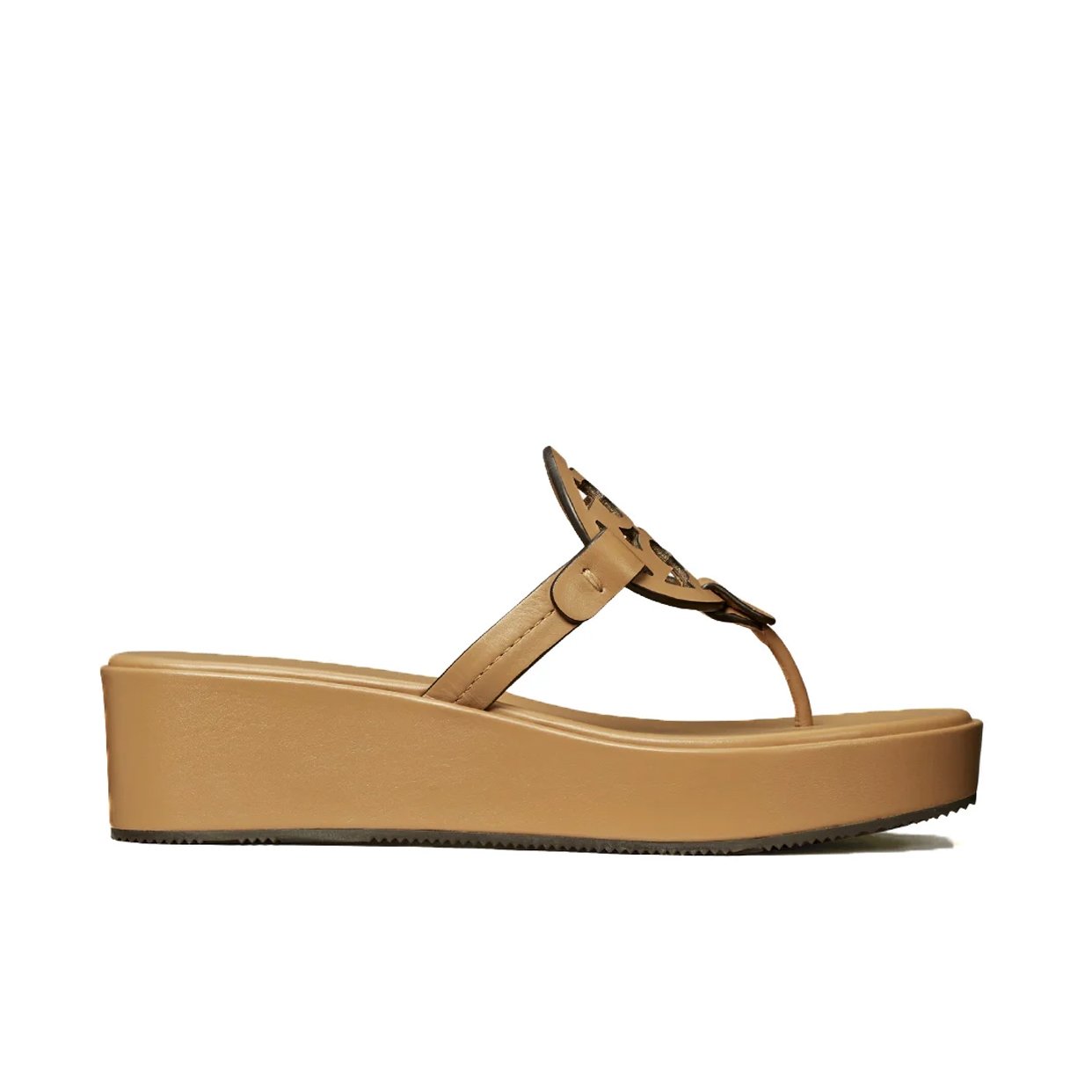 Miller Wedge Sandal -Ginger
