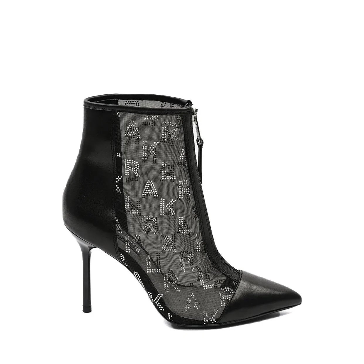 Sarabande Rhinestone Ankle Boots -Black
