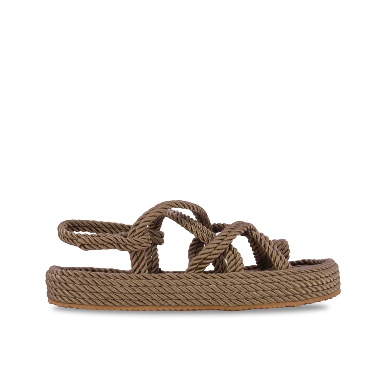 Woven Slingback Sandals -Mink