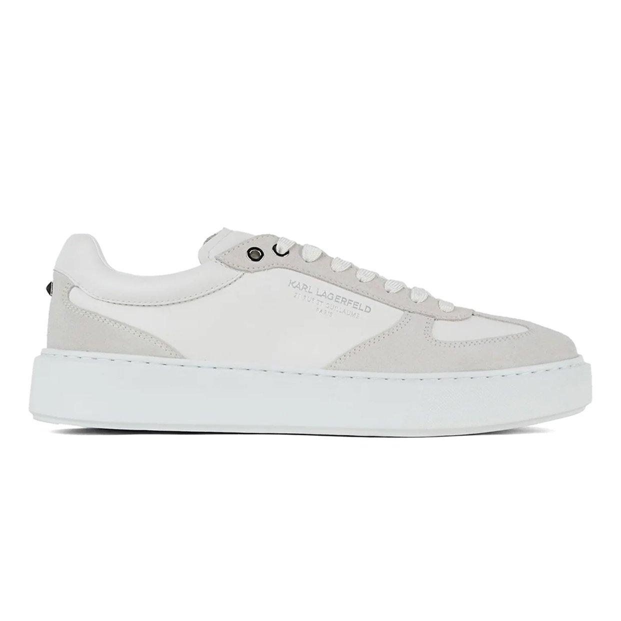 Rue St-Guillaume Maxi Kup Sneakers -White
