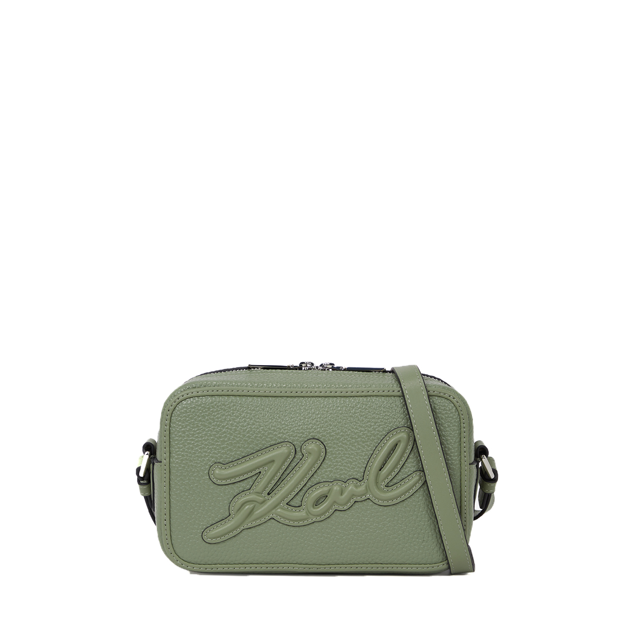 K/Skuare Grainy Camera Bag -Olive Green