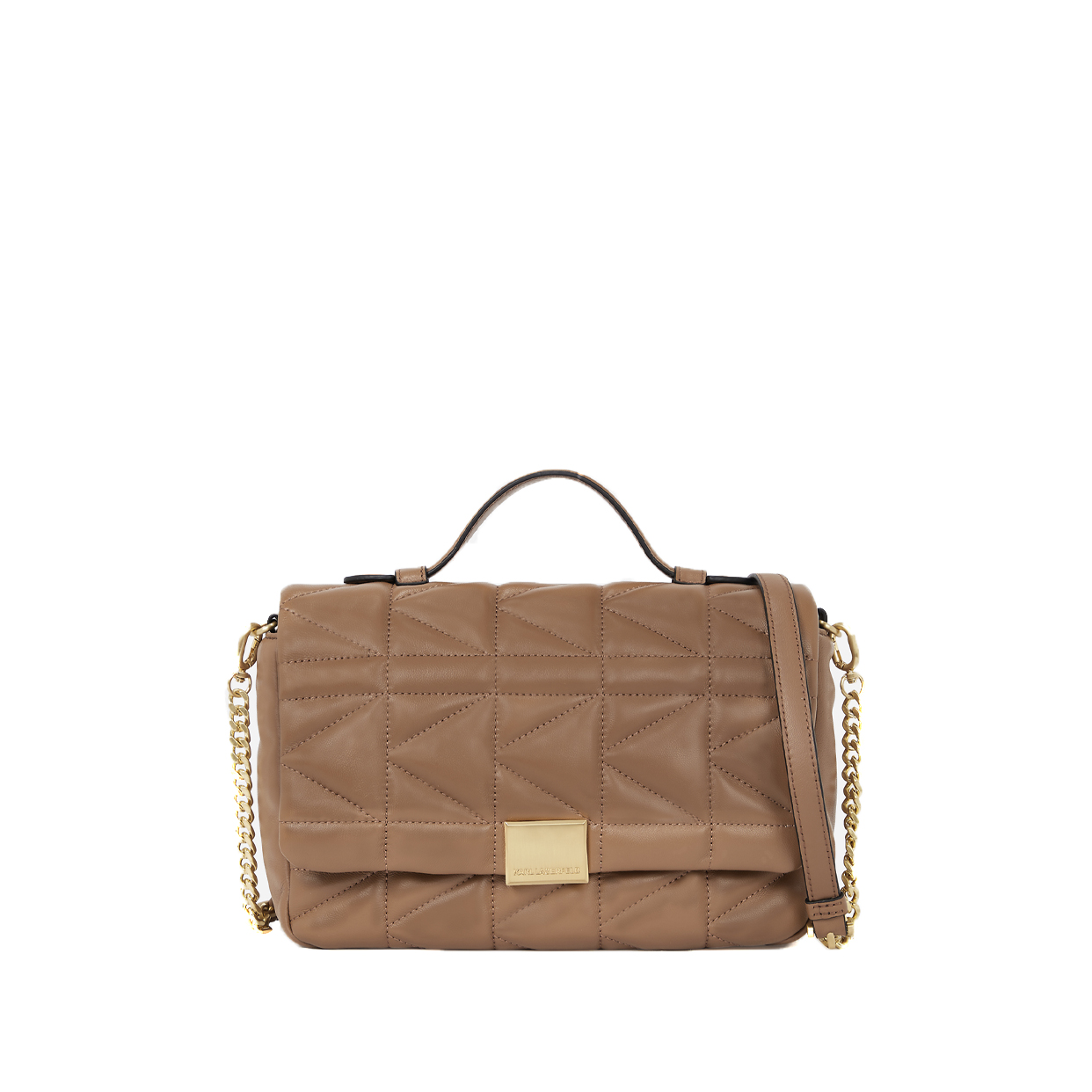 K/Kuilt Crossbody Top Handle Bag -Terra