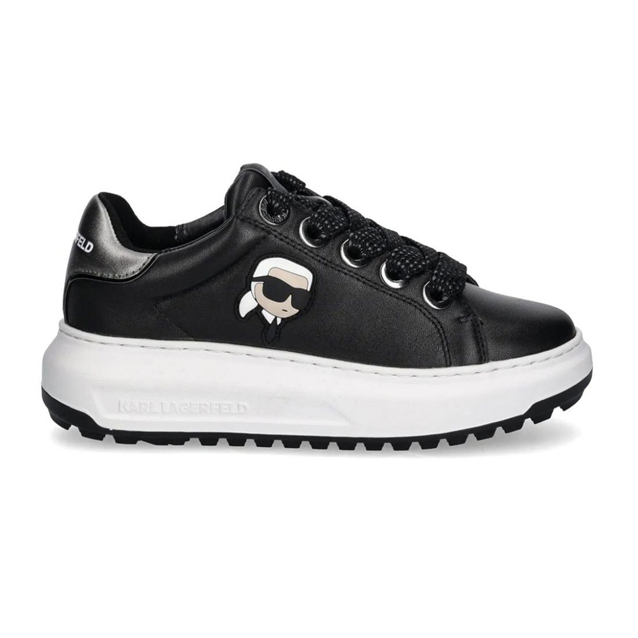 Ikon NFT Kapri Lug Sneakers -Black