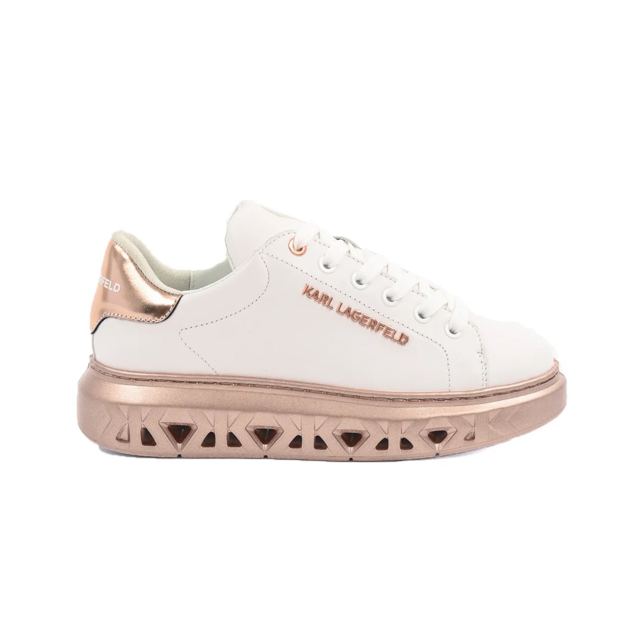 Kapri Kite Sneaker -White/Pink