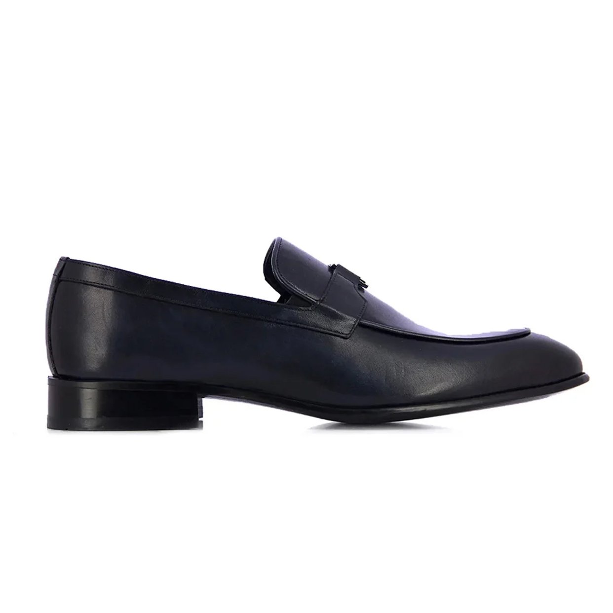 Formal Buckle Loafer -Navy
