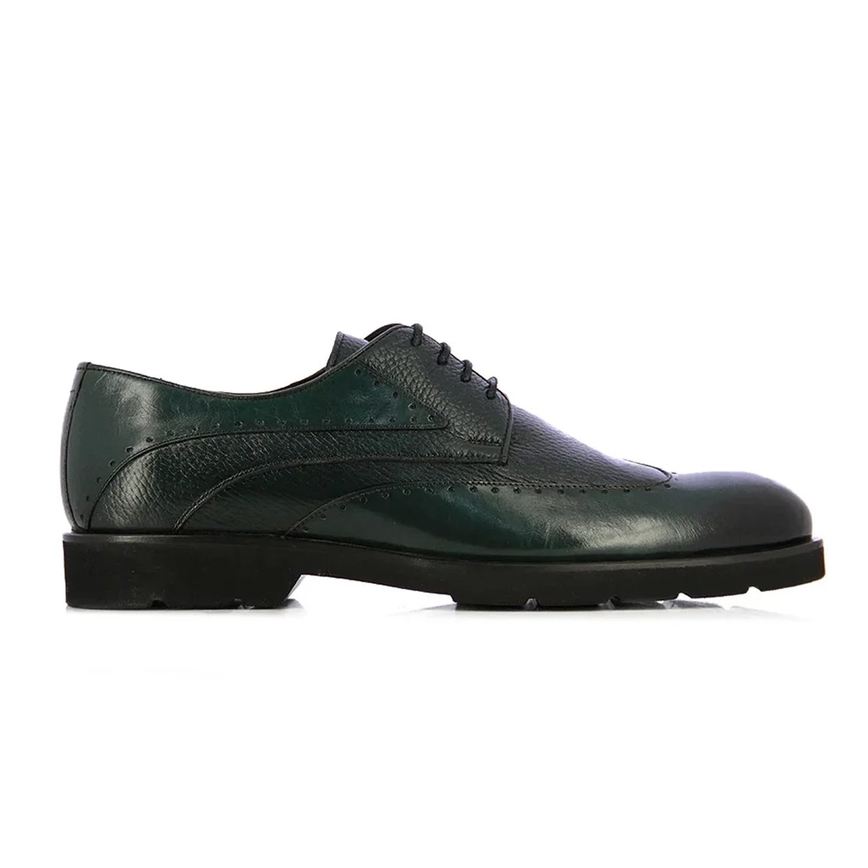 Formal Leather Brogue -Green