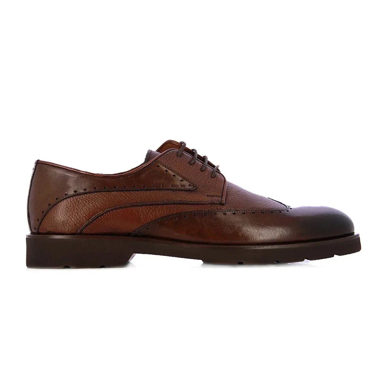 Formal Leather Brogue -Tan