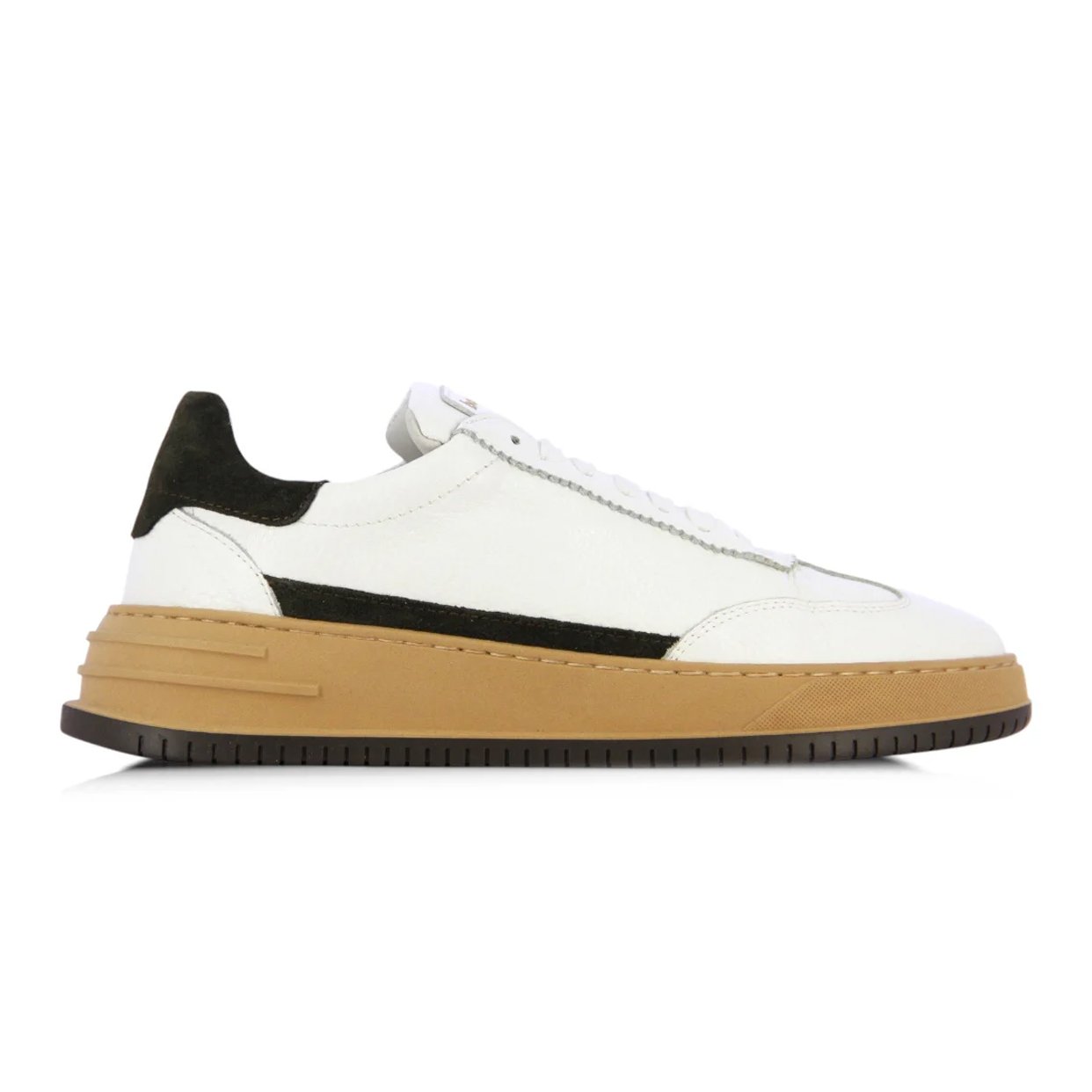 Casual Leather Sneaker -White