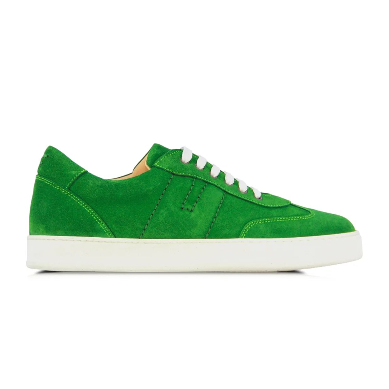 Suede Low Top Sneaker -Green