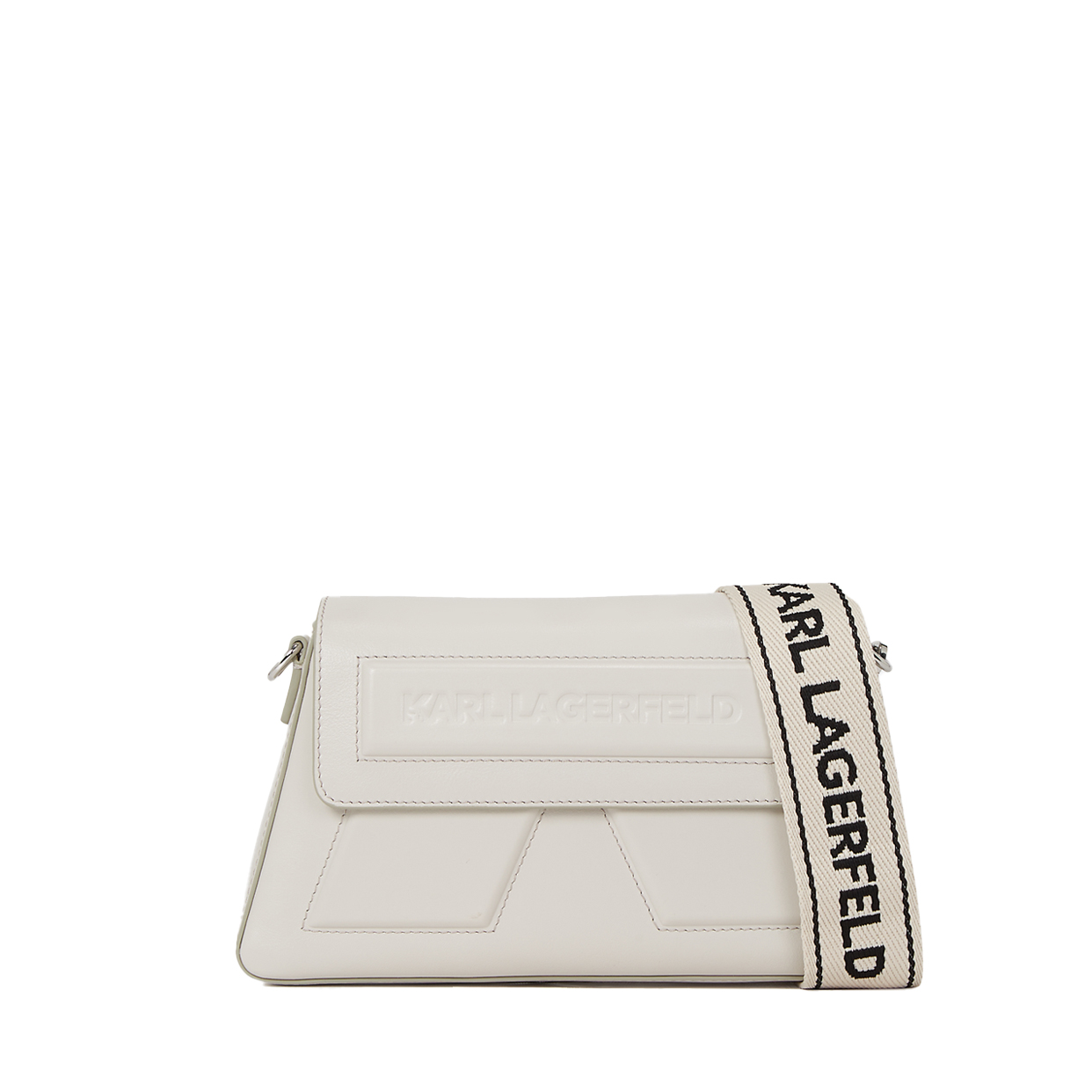 Ikon/K Crossbody Bag -Cement