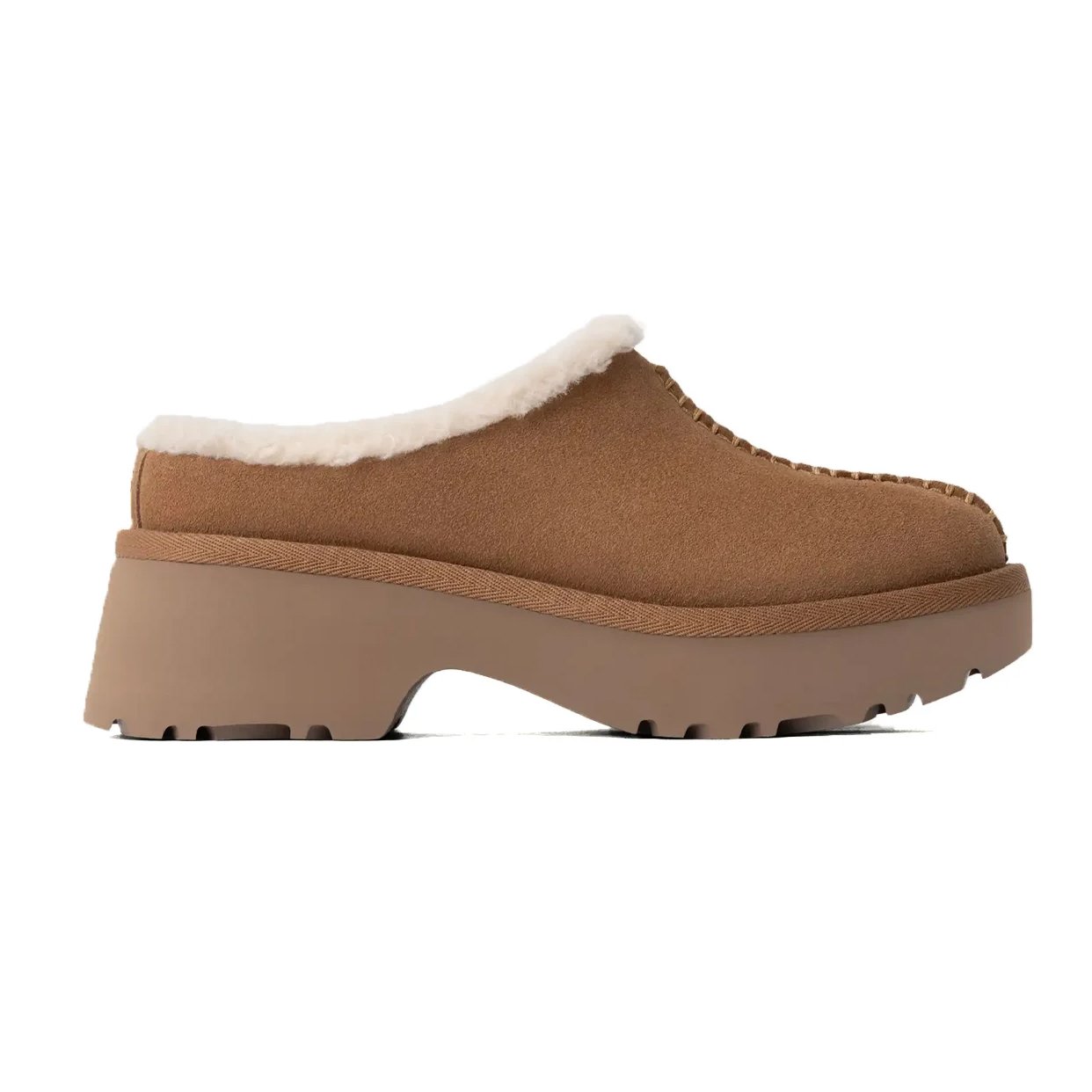 New Heights Cozy Clog -Chestnut