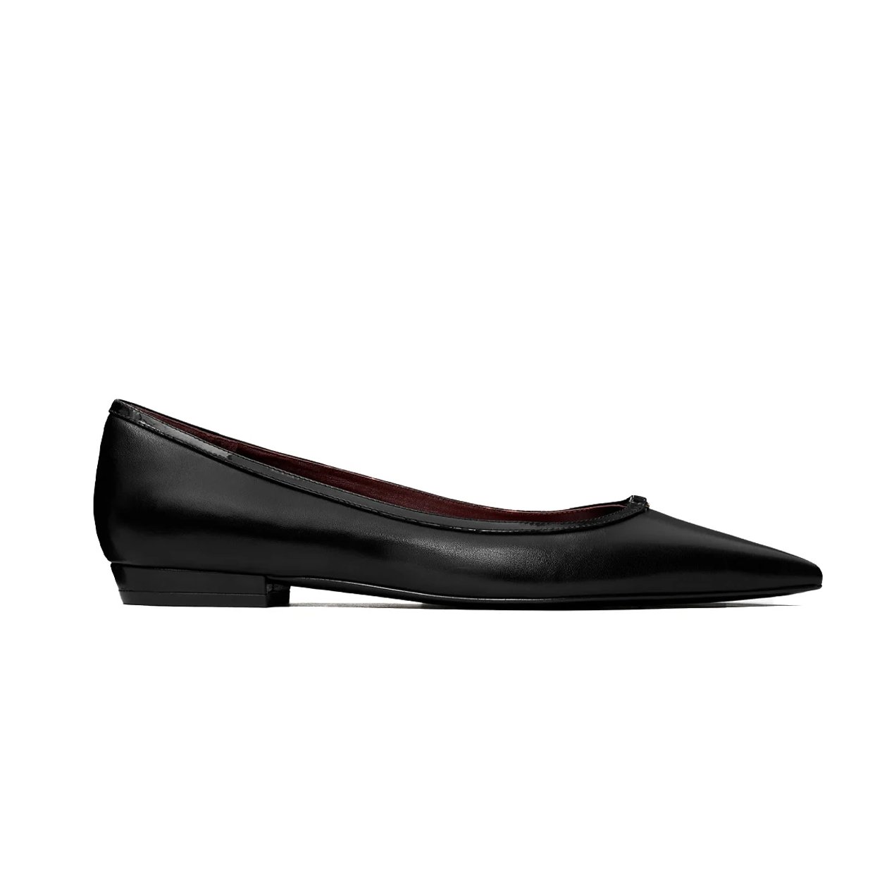 Double T Buckle Flat -Black