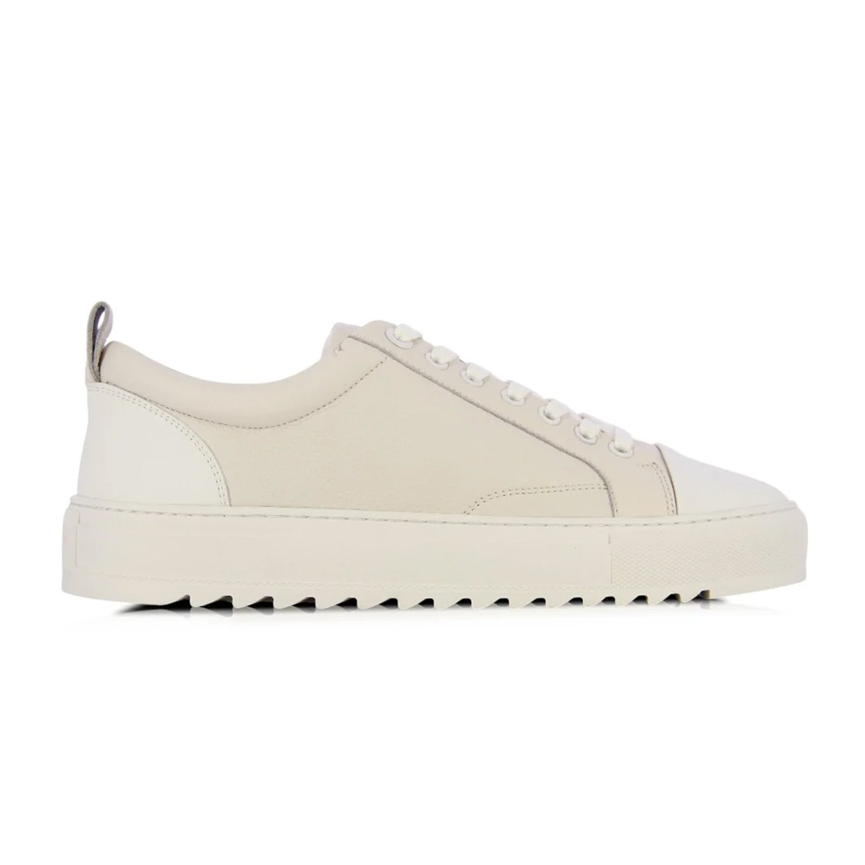 Zig-Zag Low Top Sneaker -White