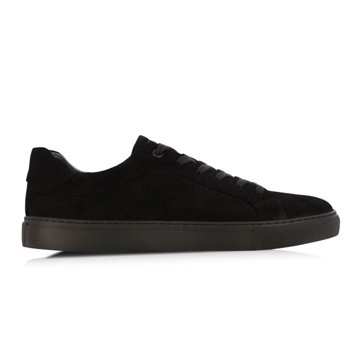 Textured Low-Top Sneaker -Black