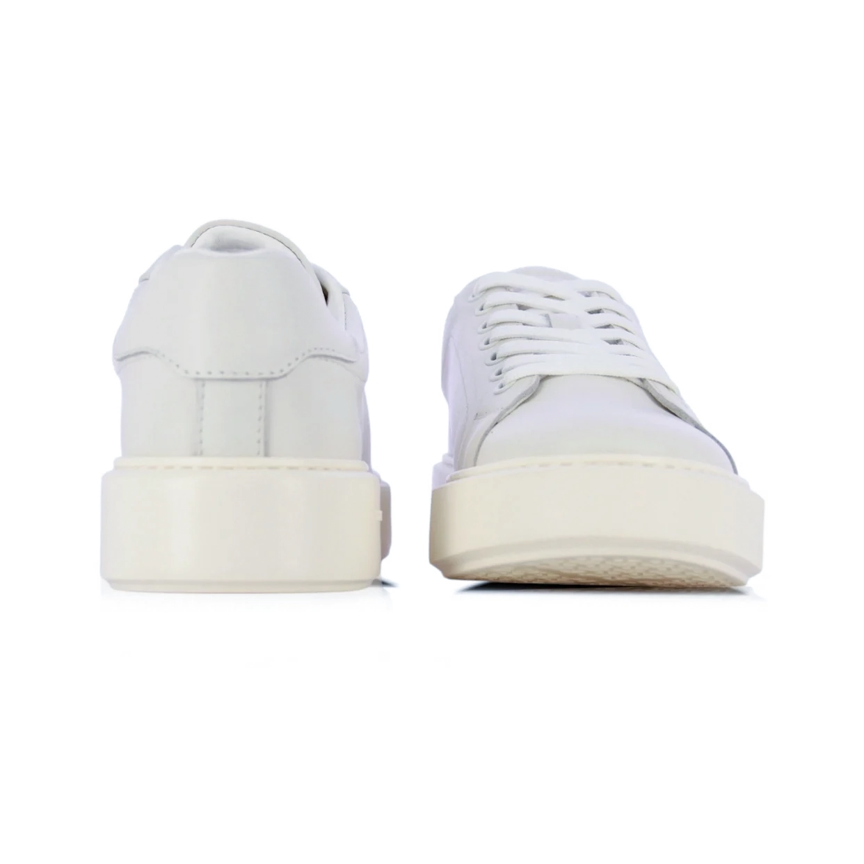 Modern Leather Sneaker -White - Image 5