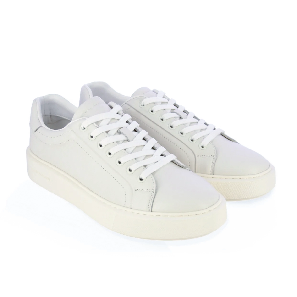 Modern Leather Sneaker -White - Image 2