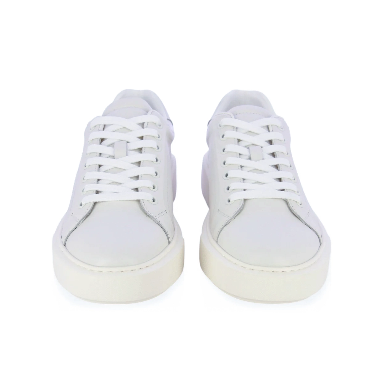 Modern Leather Sneaker -White - Image 3