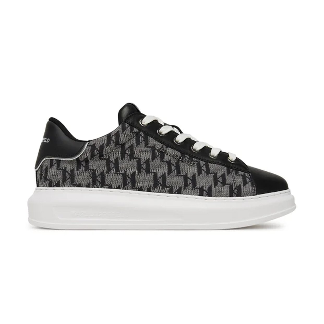 Monogram Kapri Jacquard Sneakers -Black