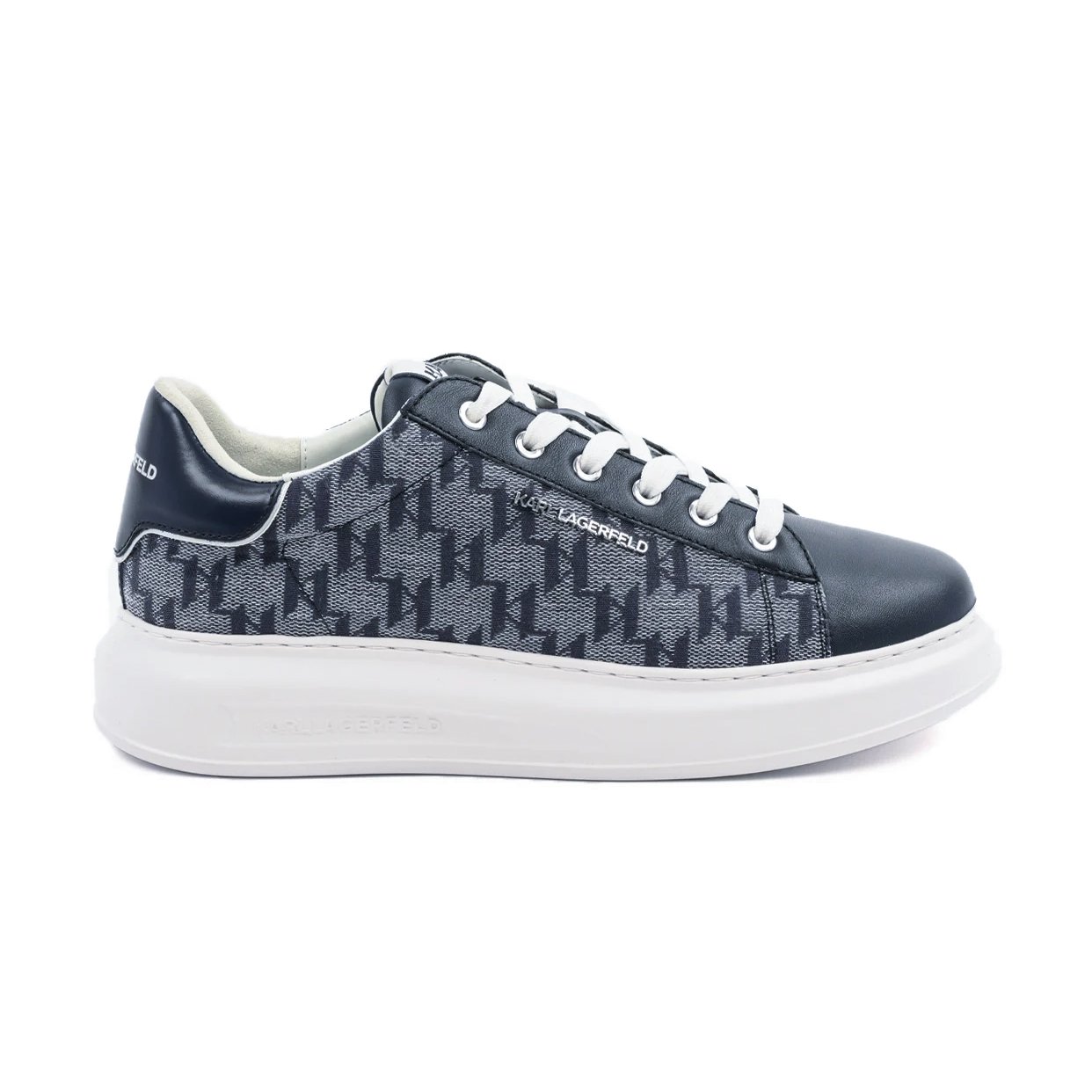 Monogram Kapri Jacquard Sneakers -Navy