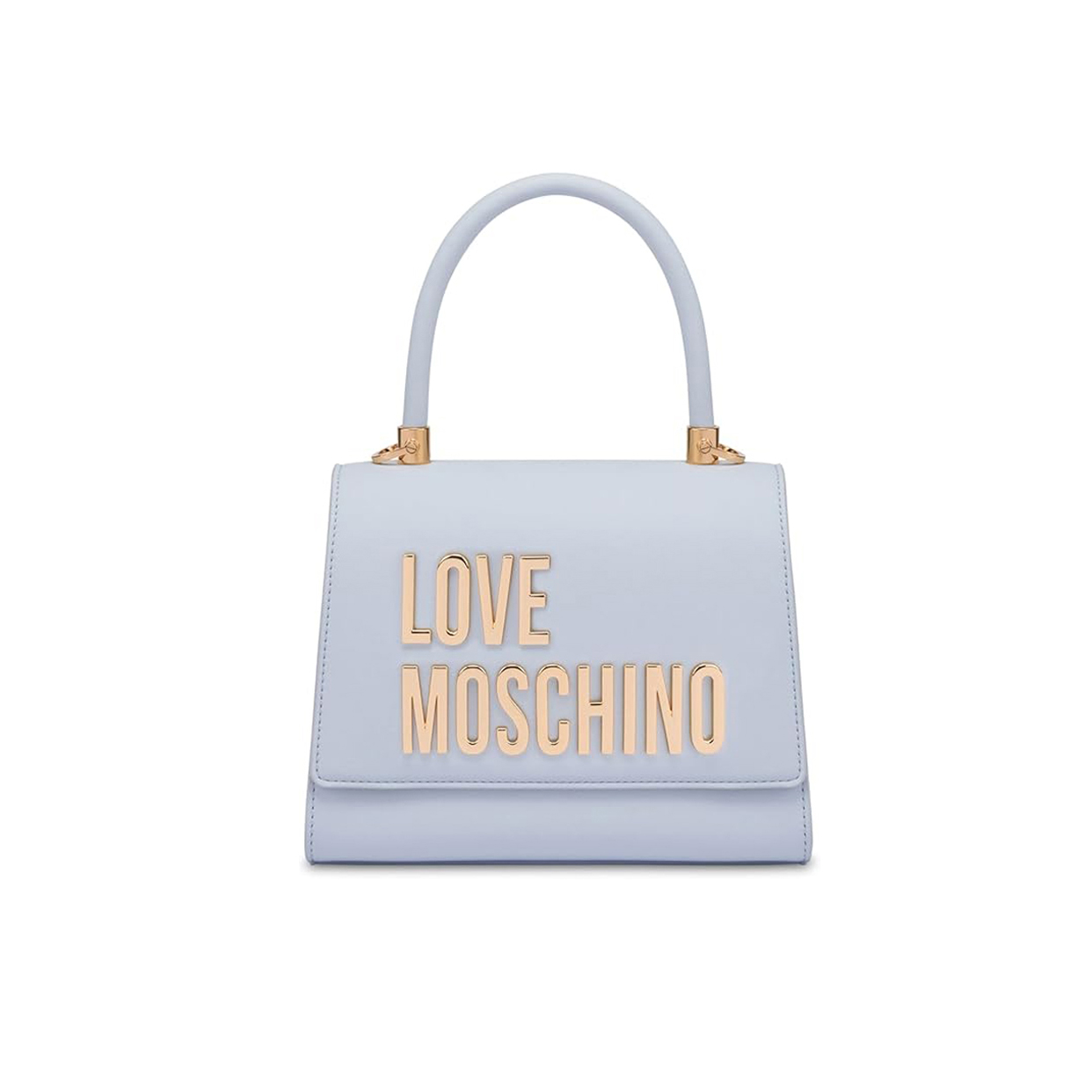 Logo Lettering Crossbody Bag -Sky Blue