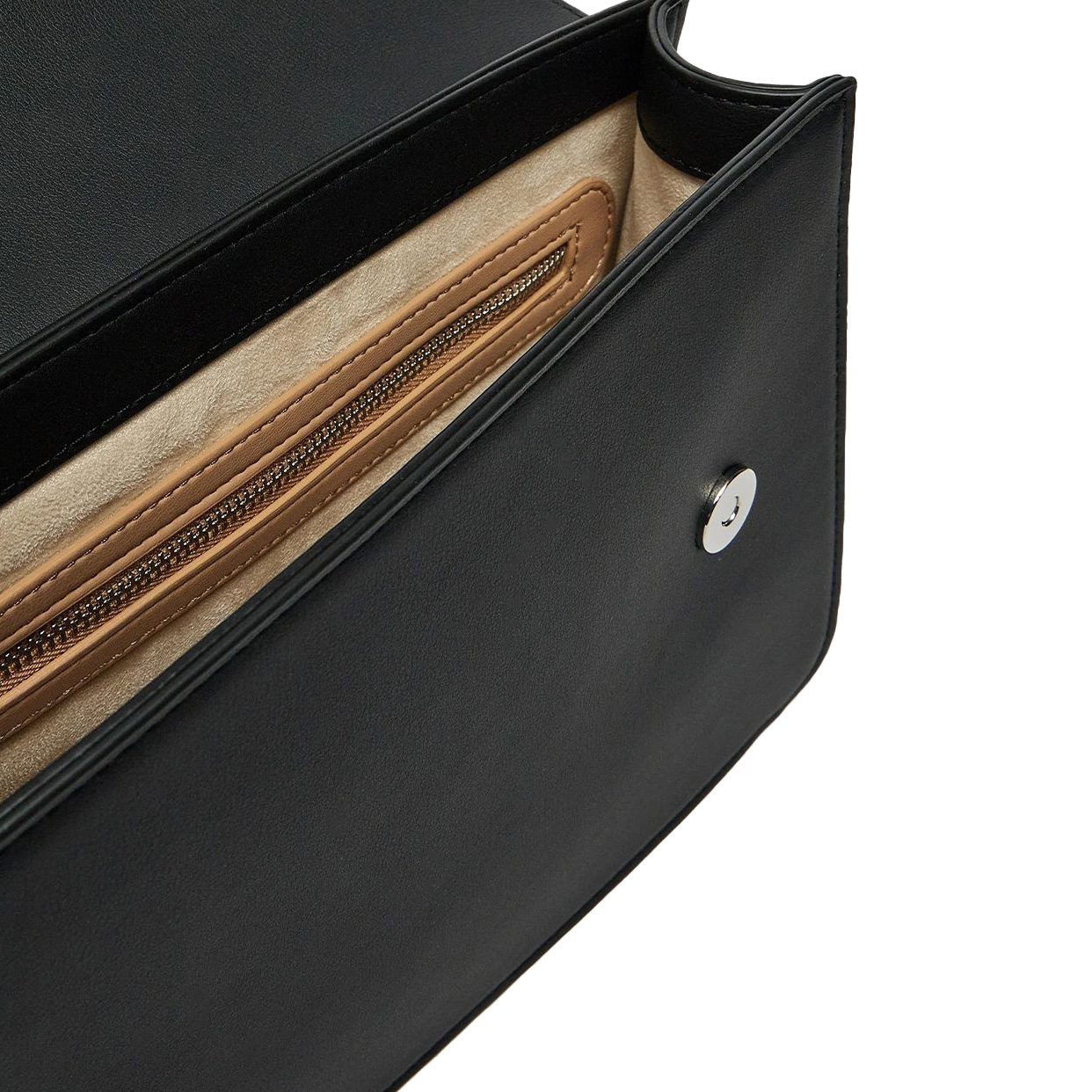 Bold Logo Top Handle Bag -Black/Silver - Image 3