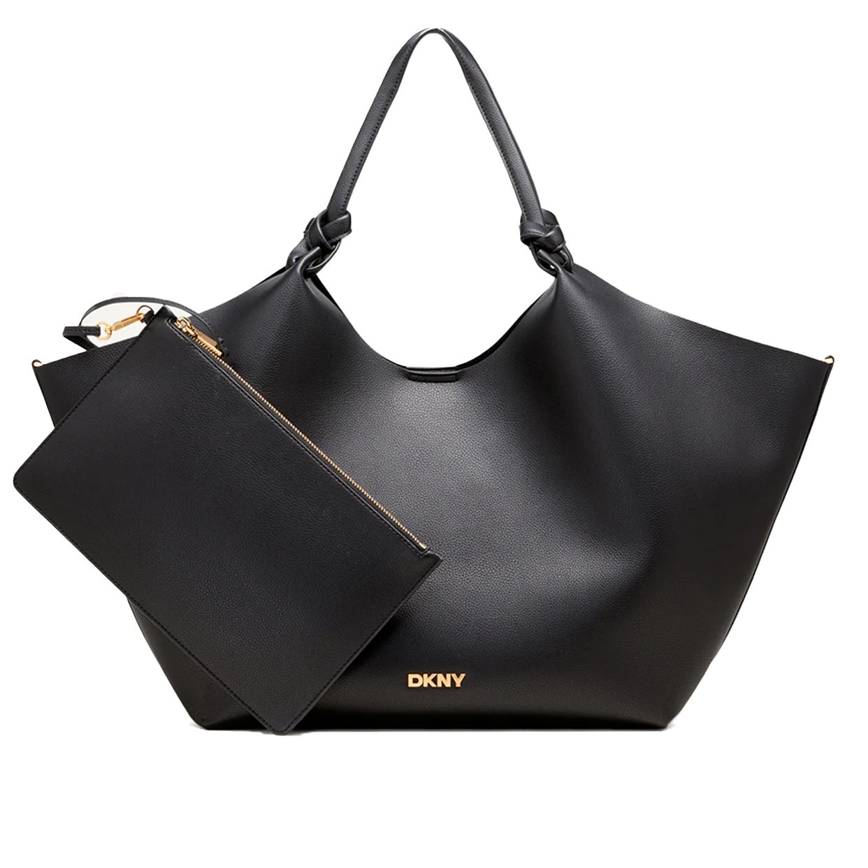 Paula Commuter Large Tote Bag -Black/Gold