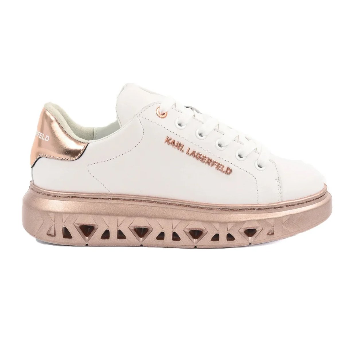 Kapri Kite Sneaker -White/Pink