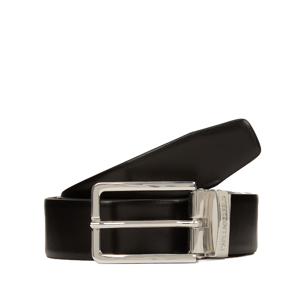K/Monogram Reversible Belt -Black