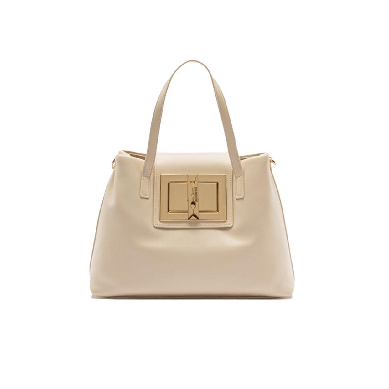 Shopper Bag Clothespin -Ivory