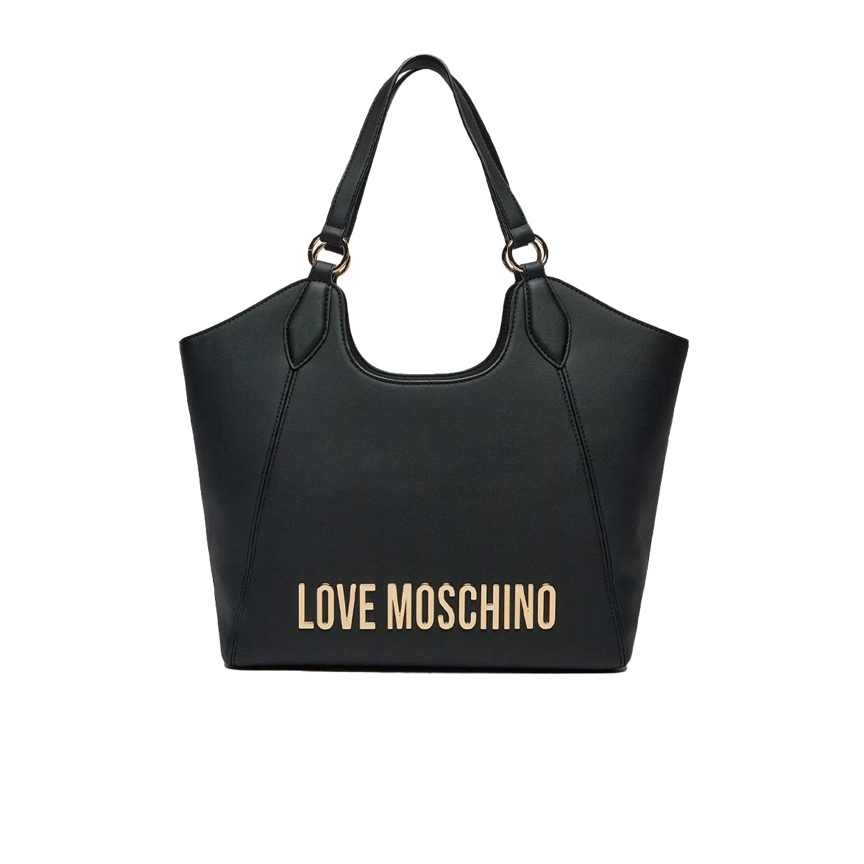 Bold Love Tote Bag -Black/Gold