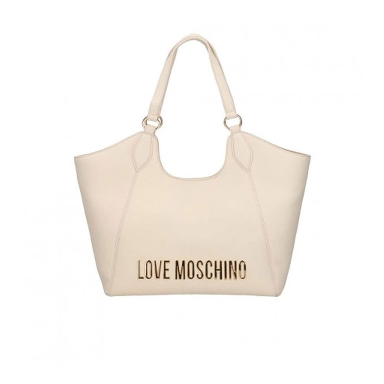 Bold Love Tote Bag -Ivory