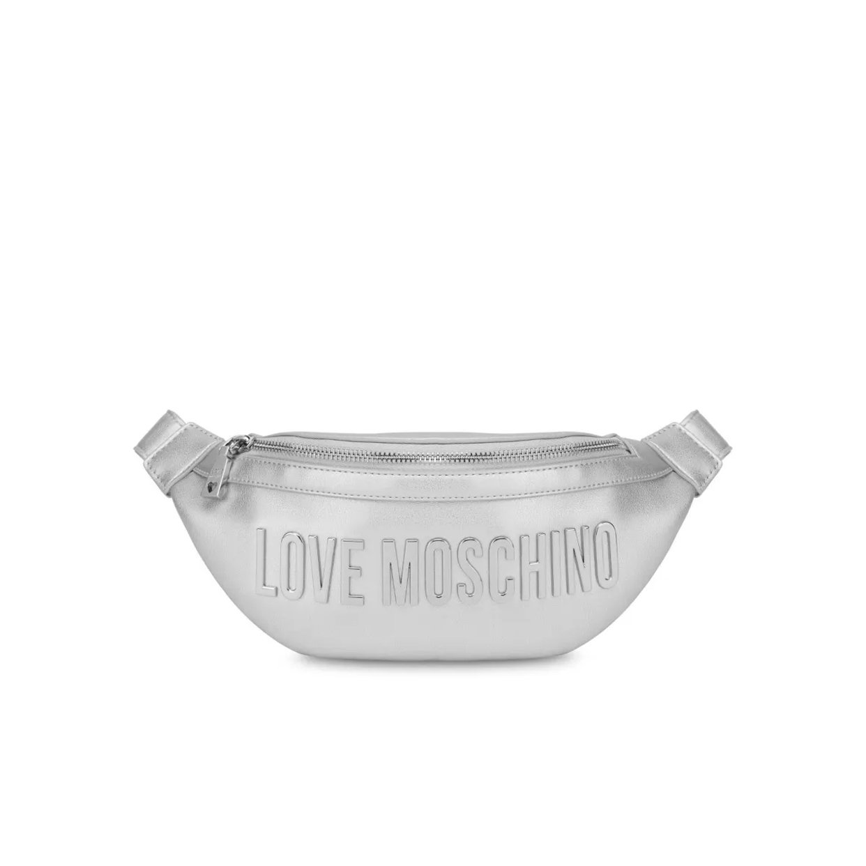 Eco-friendly belt bag with logo -Silver