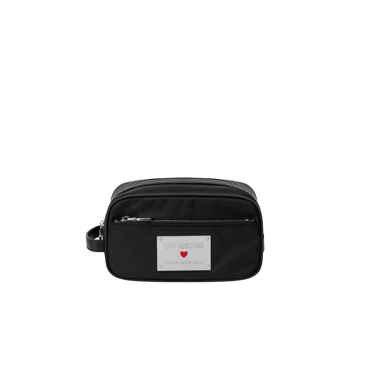 Nylon Beauty Case -Black