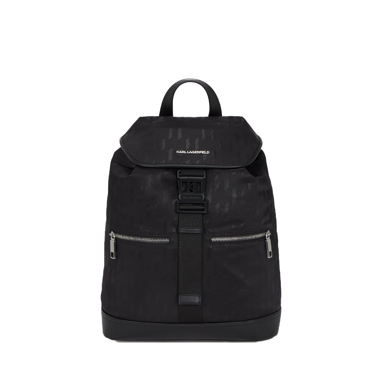 K/Monogram Backpack -Black