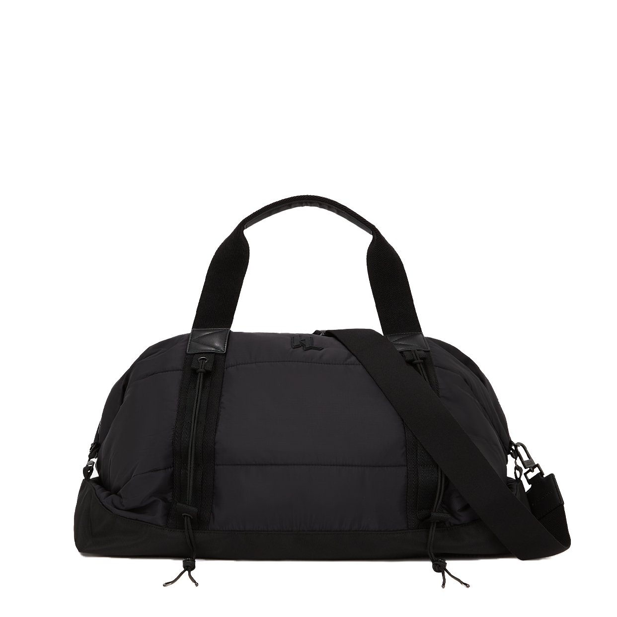 K/Monogram Padded Weekender -Black
