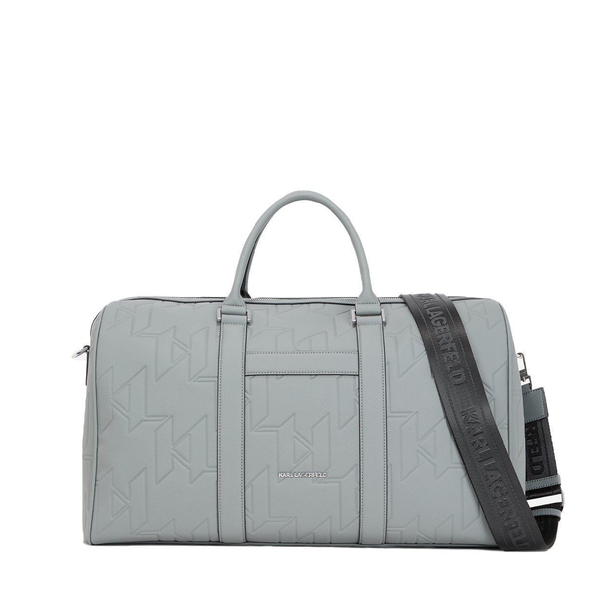 K/Monogram Weekender Bag -Mirage Grey