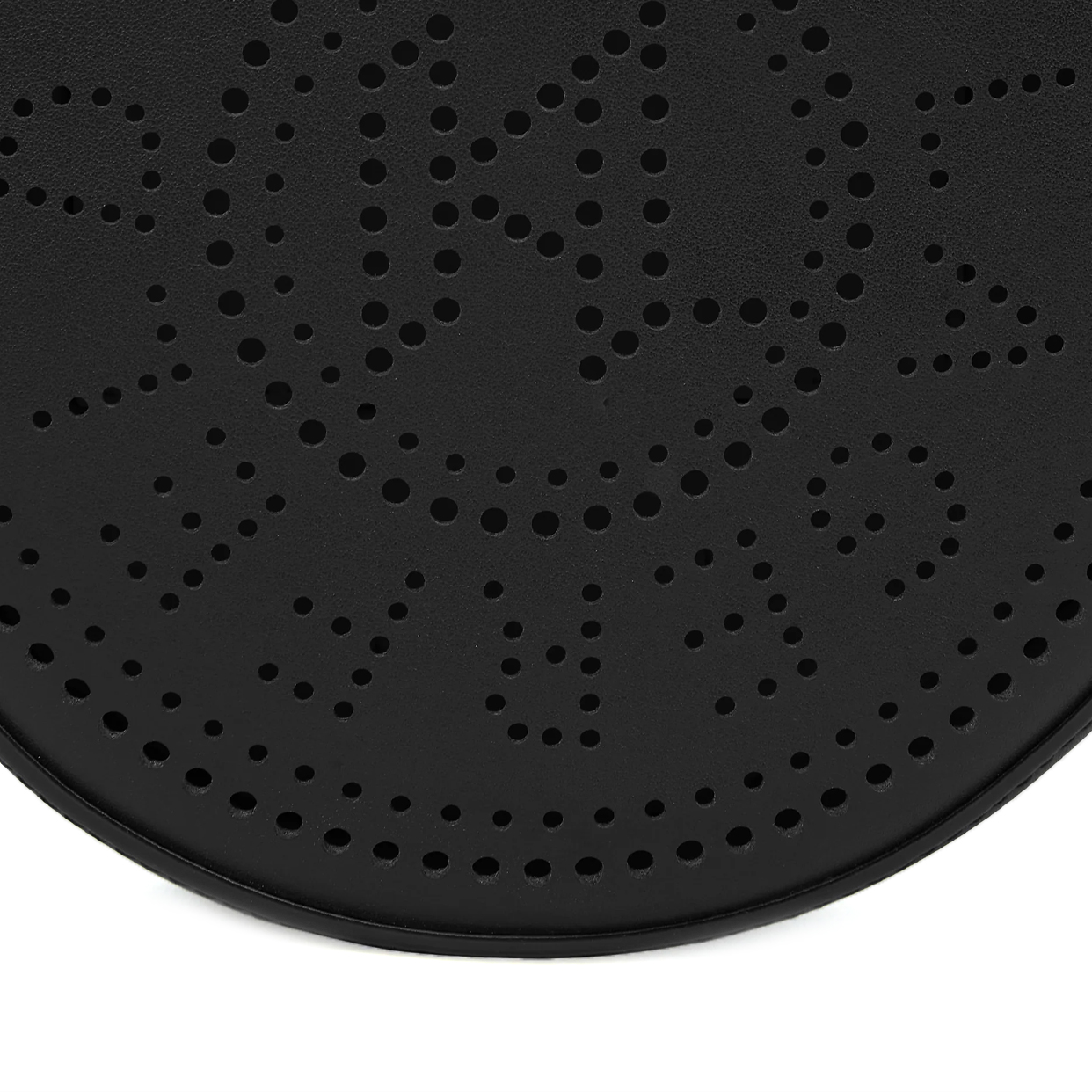 K/Circle Embossed Logo Round Crossbody Bag -Black - Image 5