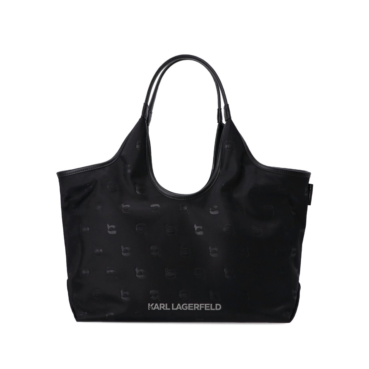 Ikon Nylon Soft Tote Bag -Black