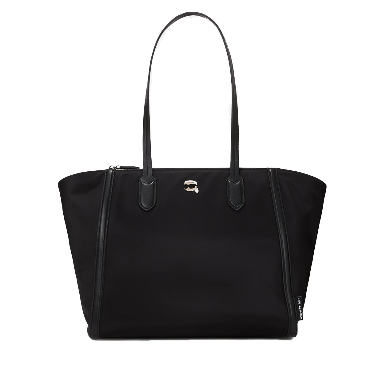 Ikon Nylon Tote Bag -Black