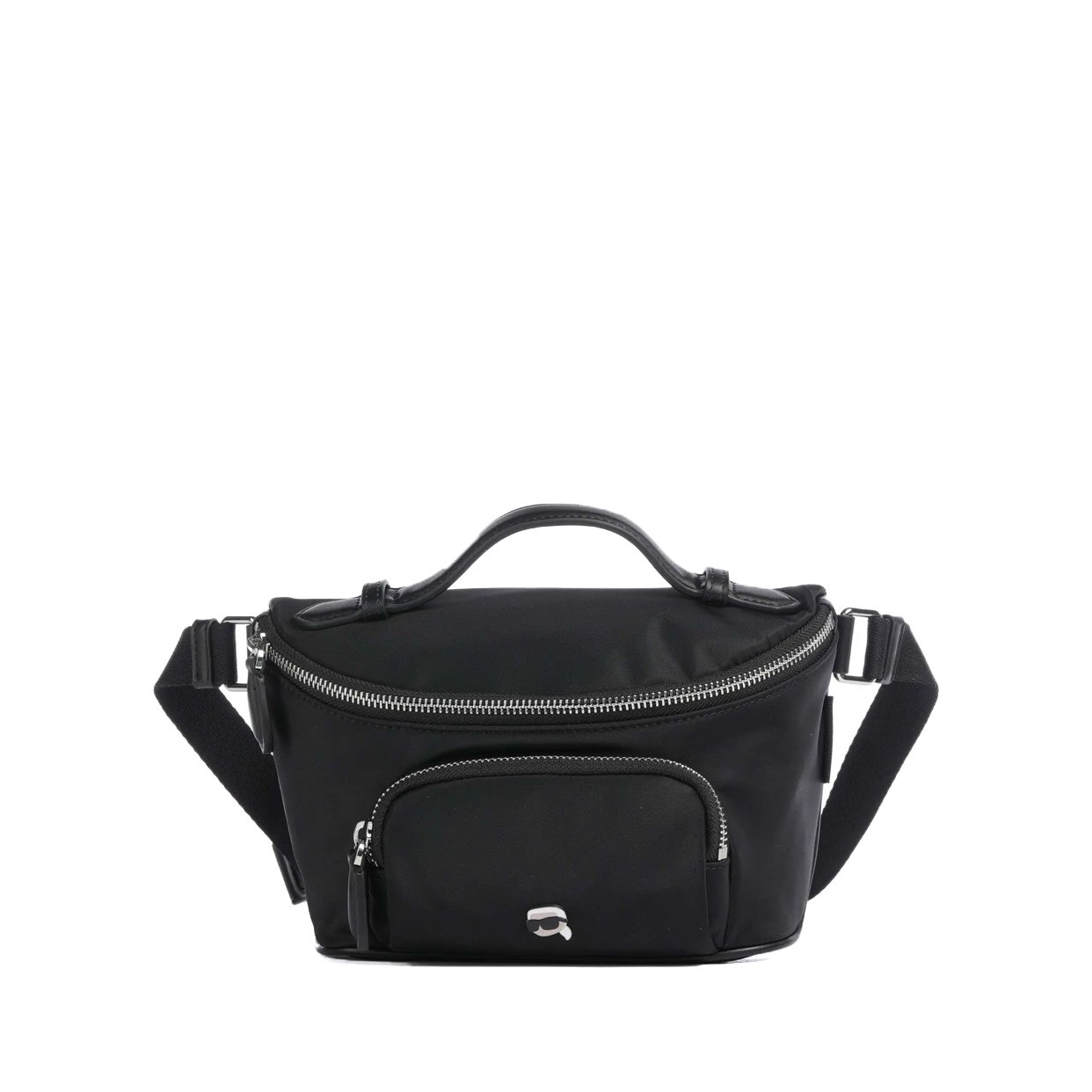 Ikon Nylon Bum Bag -Black