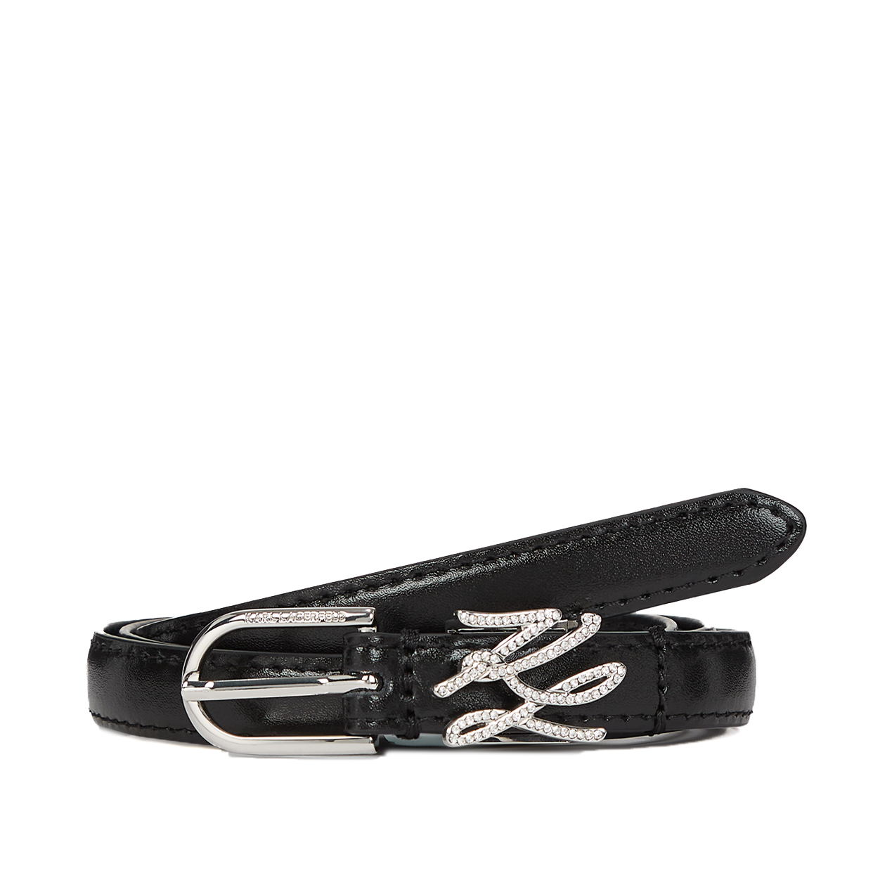 K/Autograph Rhinestone Belt 1.5 -Black