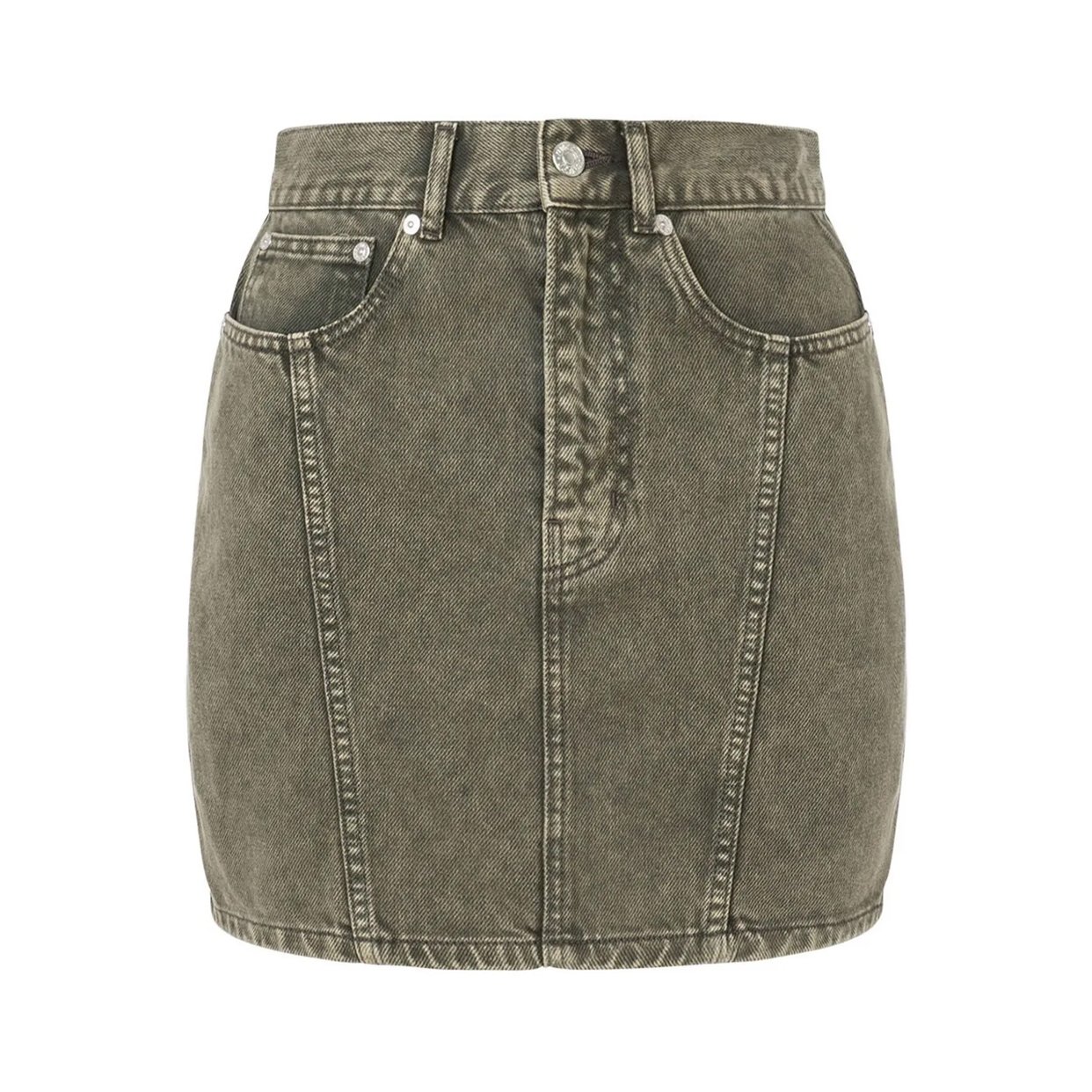 Vintage Mini Skirt -Multi Grey
