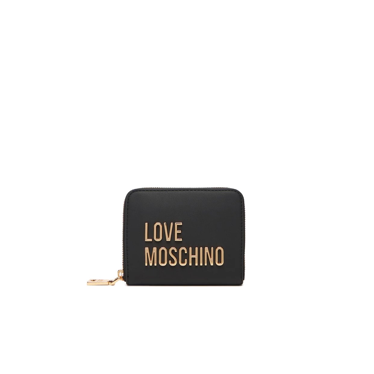 Bold Logo Small Wallet -Black/Gold