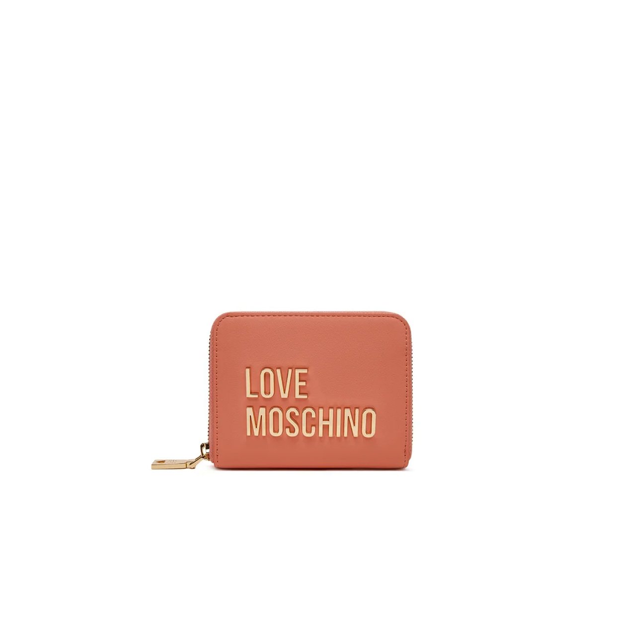 Bold Logo Small Wallet -Coral